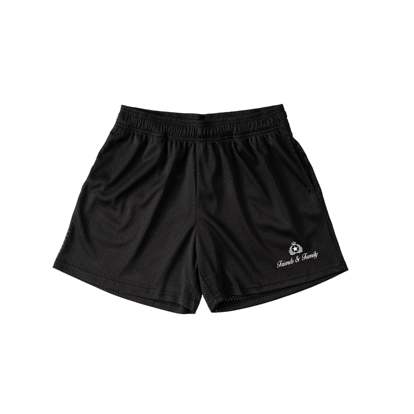 MESH SHORTS - JET BLACK