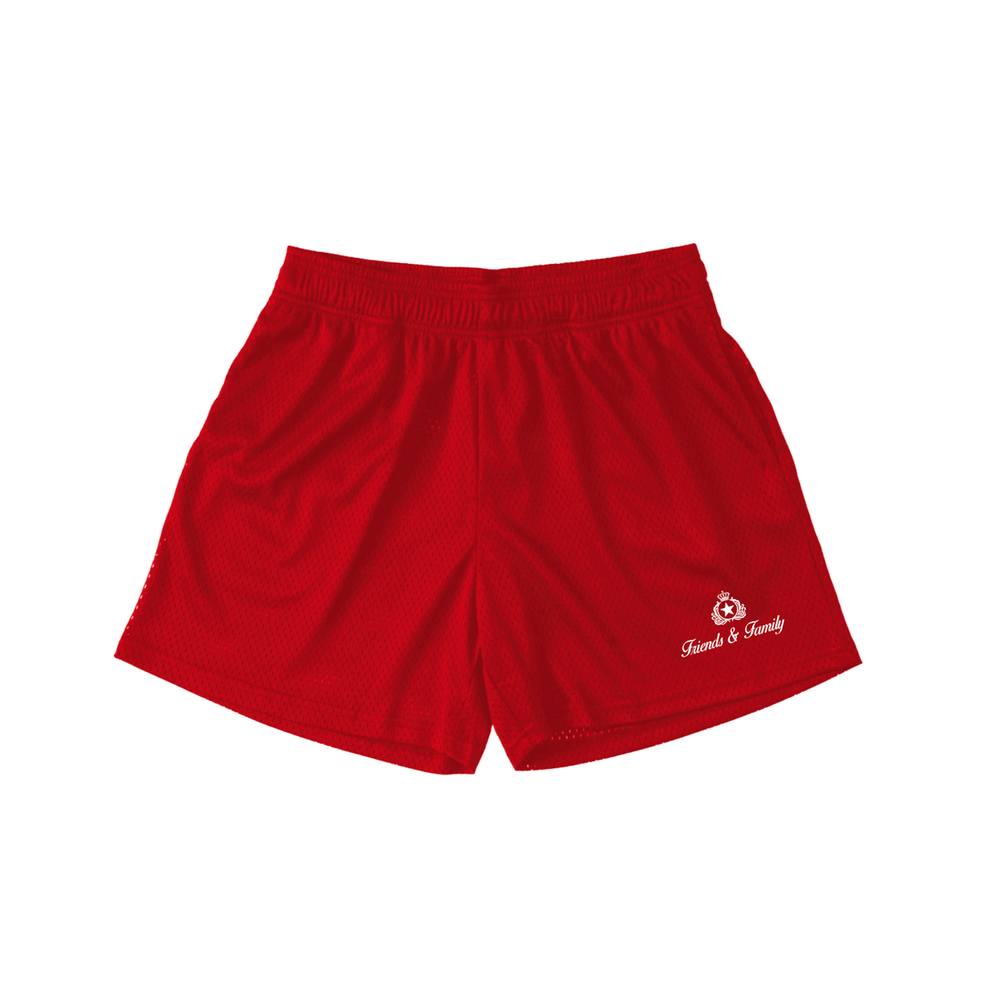 MESH SHORTS - VARSITY RED